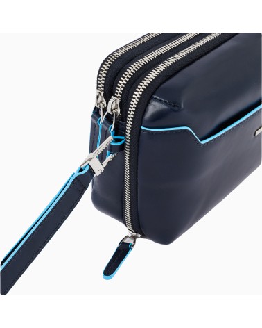 Pochette Piquadro Blue Square Blu. Spedizione Gratuita